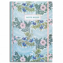 A5 Notebook William Morris-Larkspur