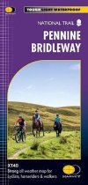 XT40 National Trail Map Pennine Bridleway (Nov)