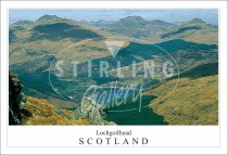 Lochgoilhead - Scotland, through Hills Above Postcard (H SG)