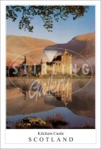 Evening, Kilchurn Castle - Scotland Postcard (V SG)