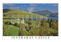 Inveraray Castle, Loch Fyne Postcard (H SG)