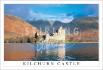 Kilchurn Castle, Autumn Postcard (H SG)