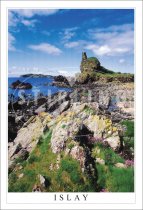 Dunyvaig Castle, Islay Postcard (V SG)