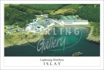 Laphroig Distillery, Islay Postcard (H SG)