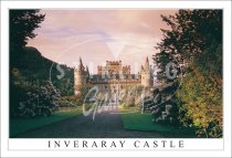 Inveraray Castle, from Sea Loch Postcard (H SG)