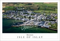 Bowmore, Aerial sea view,Isle of Islay Postcard (H SG)