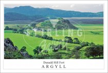 Dunadd Hill Fort, Argyll Postcard (H SG)