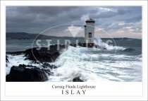 Carraig Fhada Lighthouse, Islay Postcard (H SG)