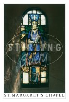 St Margaret's Chapel, St Margaret's Window Postcard (V SG)