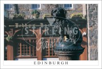 Greyfriars Bobby - Edinburgh, Bobbys Bar Postcard (H SG)