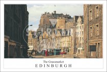 Grassmarket, The - Edinburgh Postcard (H SG)