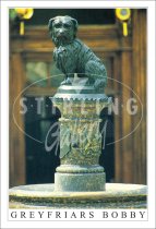 Greyfriars Bobby Postcard (V SG)