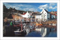 Crail Harbour Postcard (H SG)