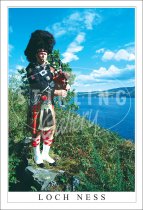 Piper - Loch Ness Postcard (V SG)