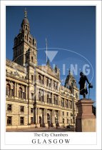 City Chambers - Glasgow Postcard (V SG)