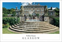 Pollok House - Glasgow Postcard (H SG)