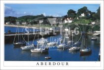 Aberdour, Harbour Postcard (H SG)