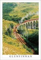 Glenfinnan Viaduct Postcard (V SG)