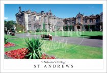 St Savator's College - St Andrews, Quad, University Postcard (H SG)