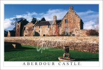 Aberdour Castle Postcard (H SG)