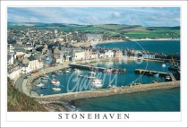 Stonehaven from Bervie Braes Postcard (H SG)