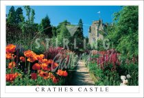 Crathes Castle, from Garden Path Postcard (H SG)