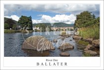 River Dee - Ballater Postcard (H SG)