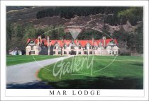 Mar Lodge Postcard (H SG)