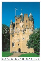 Craigievar Castle Postcard (V SG)