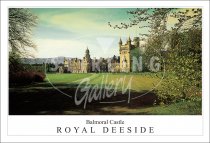 Balmoral Castle - Royal Deeside Postcard (H SG)