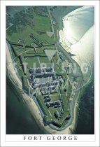 Fort George, Aerial view Postcard (V SG)