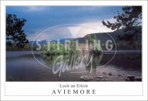 Loch an Eilean - Aviemore, The Castle Postcard (H SG)