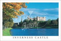 Inverness Castle and River Ness Postcard (H SG)