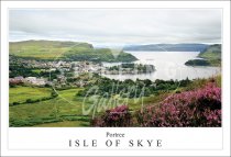 Portree - Isle of Skye, Panoramic Postcard (H SG)