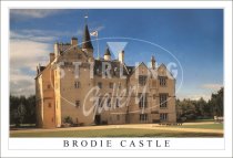 Brodie Castle Postcard (H SG)