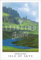 Old Man of Storr - Isle of Skye, from Lochan Postcard (V SG)