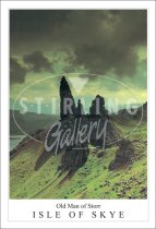 Old Man of Storr - Isle of Skye, Storm Clouds Postcard (V SG)