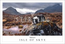 Marsco - Isle of Skye, Collie Postcard (H SG)