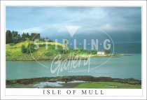 Aros Castle & White House of Aros, Isle of Mull Postcard (H SG)