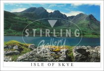 Bla Bheinn over Loch Slapin, Isle of Skye Postcard (H SG)