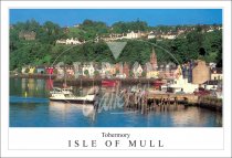 Tobermory - Isle of Mull, Ferry Early Morning Postcard (H SG)