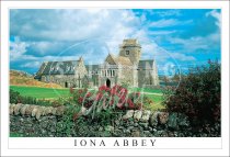 Iona Abbey, Summer Postcard (H SG)