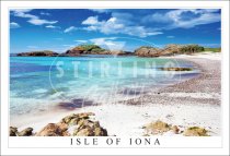 Bay at the back of the Ocean, Isle of Iona Postcard (H SG)