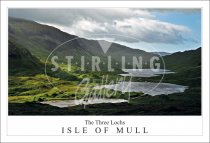 Three Lochs - Isle of Mull Postcard (H SG)