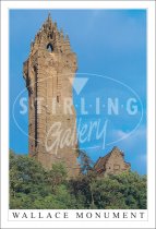 Wallace Monument Postcard (V SG)