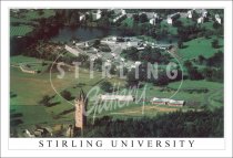 Stirling University, from Above Postcard (H SG)