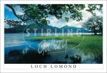 Loch Lomond, Ben Lomond & Inversnaid Hotel Postcard (H SG)