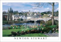 Newton Stewart, Cree Bridge Postcard (H SG)