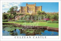 Culzean Castle, Pond Postcard (H SG)