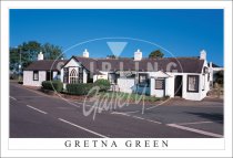 Old Blacksmiths Shop, Gretna Green Postcard (H SG)